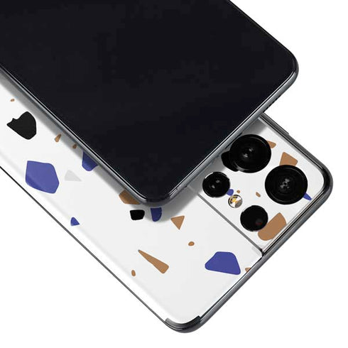 White Terrazzo Galaxy S21 Ultra 5G Skin